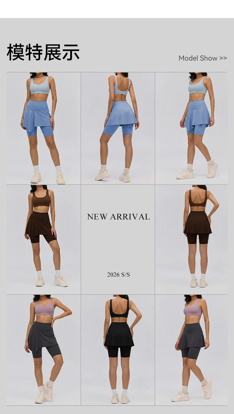 03/2026 Women's Yoga Outfit Set with Removable Pads, Sports Bra, Tight Fit, Breathable, Fitness Set