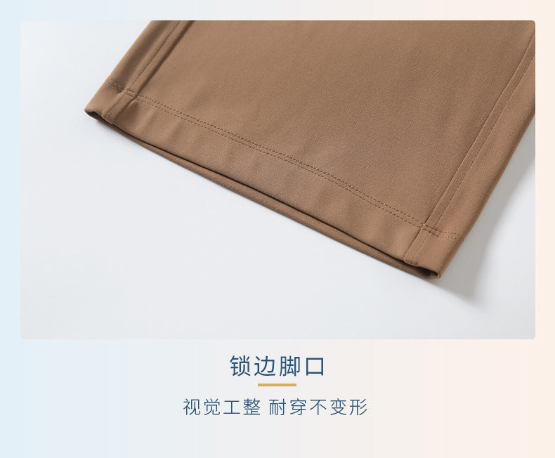 Hyosung Spandex Straight Casual All-match Sports Trousers Women's High Waist Abdominal Training Fitness Yoga Pants