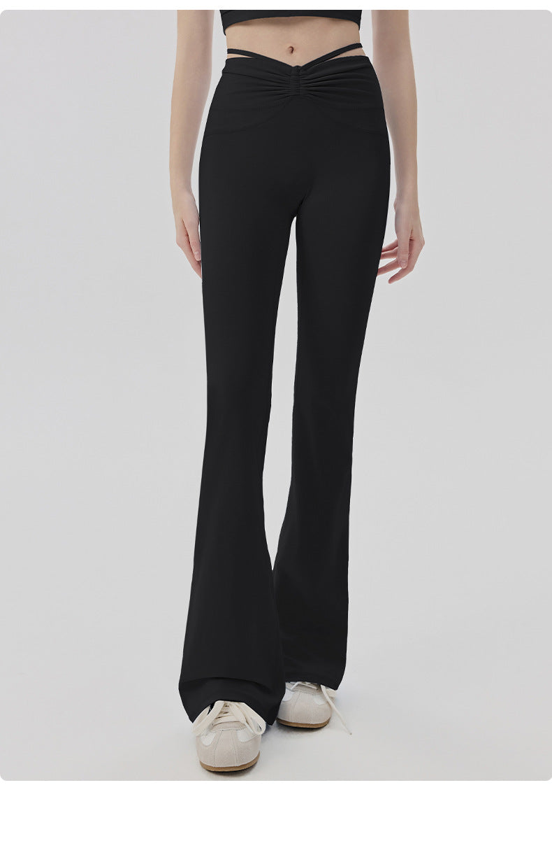 01/2026 Cooling Yoga Set Two-Piece Set with High-End Feel, Padded Bra, Pilates, Nude Comfort Fitness Wear Sports Set for Women