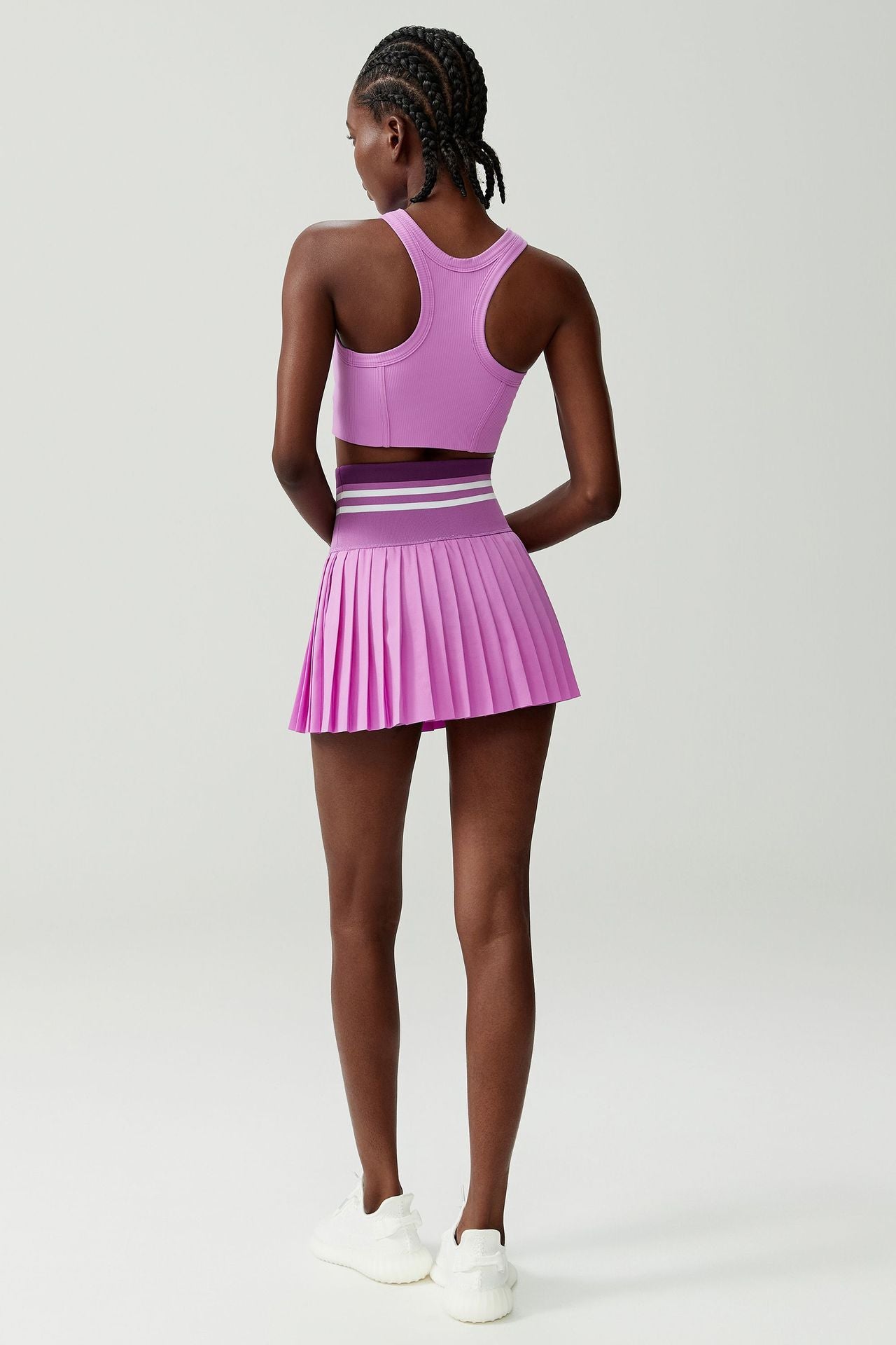 09/2024 sports fitness yoga suits for women, anti-exposure large size quick-drying two-piece suits, badminton tennis clothing