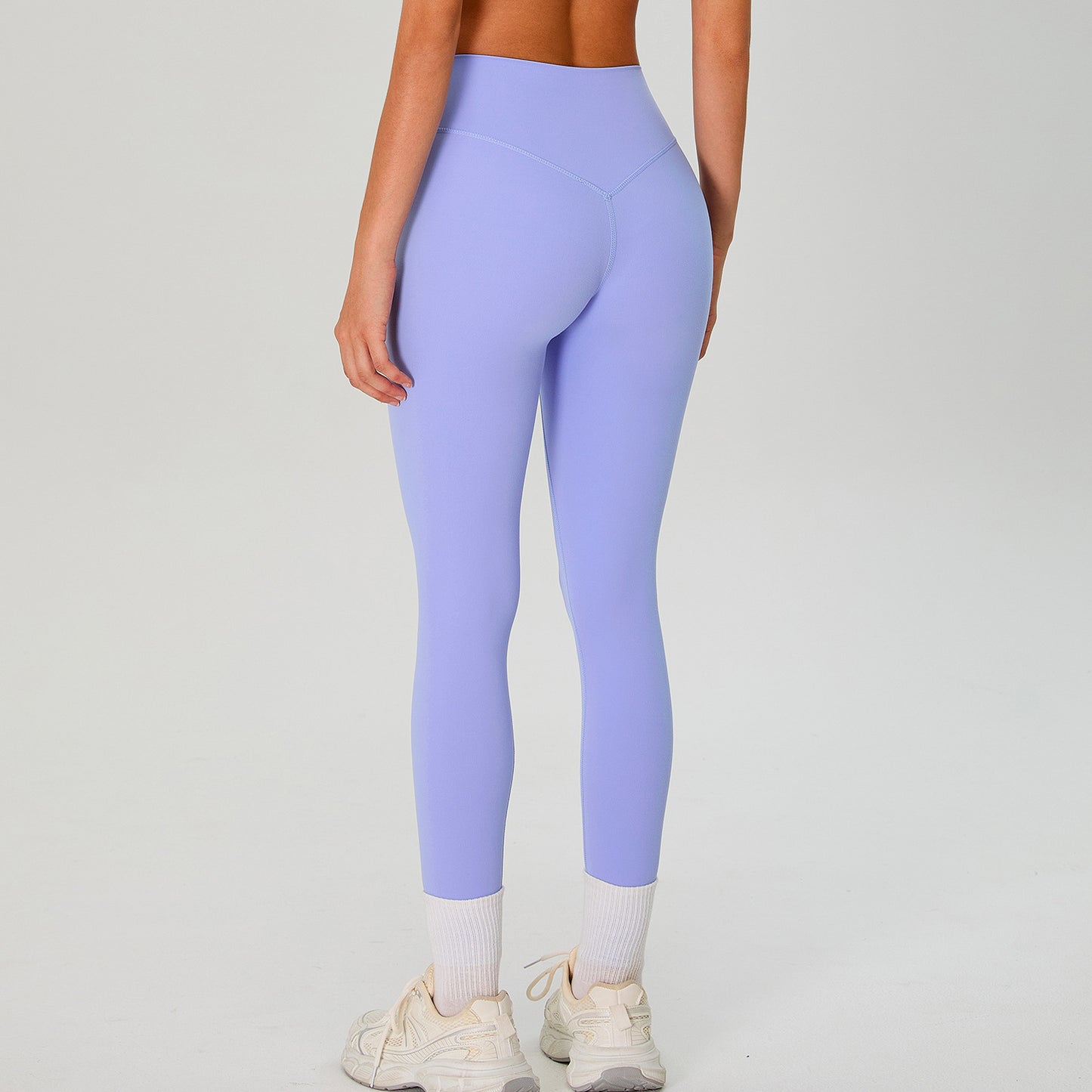 02/2025 New breathable cloud-feeling yoga pants high waist hip-lifting slimming fitness pants outdoor running quick-drying sports tights for women