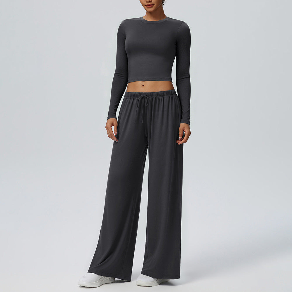 OEM Women's Breathable Fitness Workout Activewear Suit (62530+62331) | Custom Logo