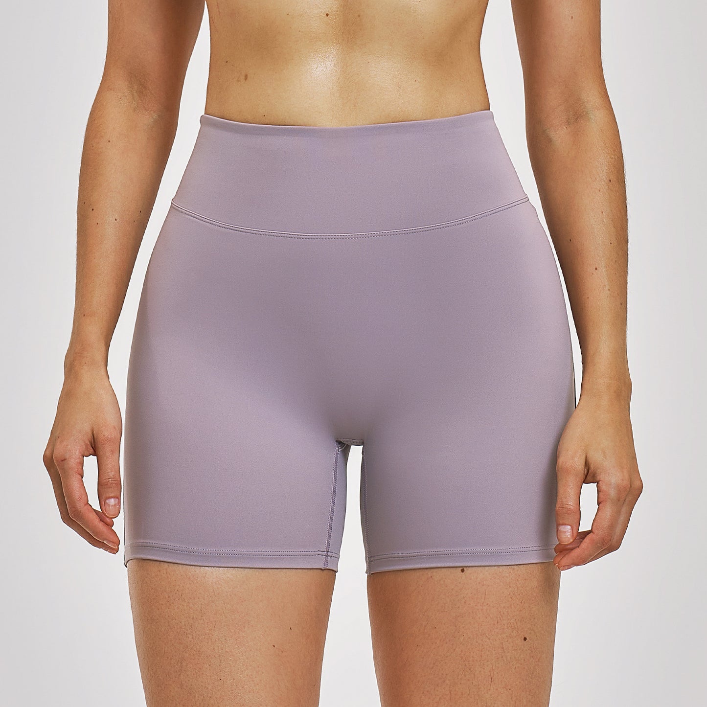 fouregg Pantalones Cortos de Yoga Cepillados de Cintura Alta con Efecto Push-Up para Gimnasio #2546