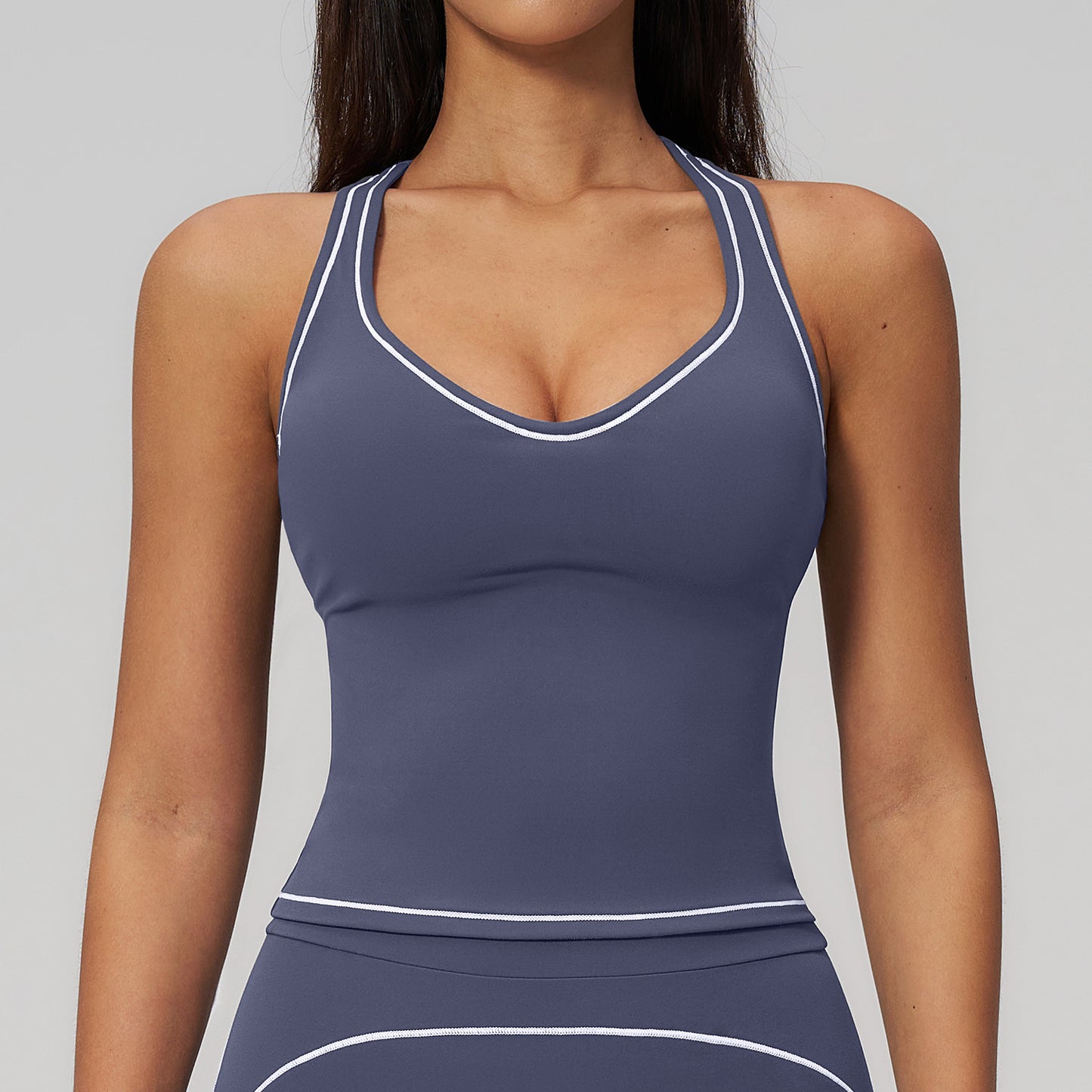 11/2025 Yoga Vest, Racerback, Comfortable Brushed Sports Vest, Running Gym Top 7028