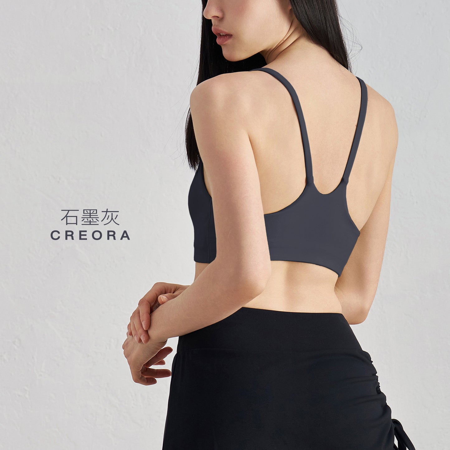 05/2024 Women's fitness running shock-absorbing fashion yoga vest with breast cushion strap wearing beautiful back sports underwear