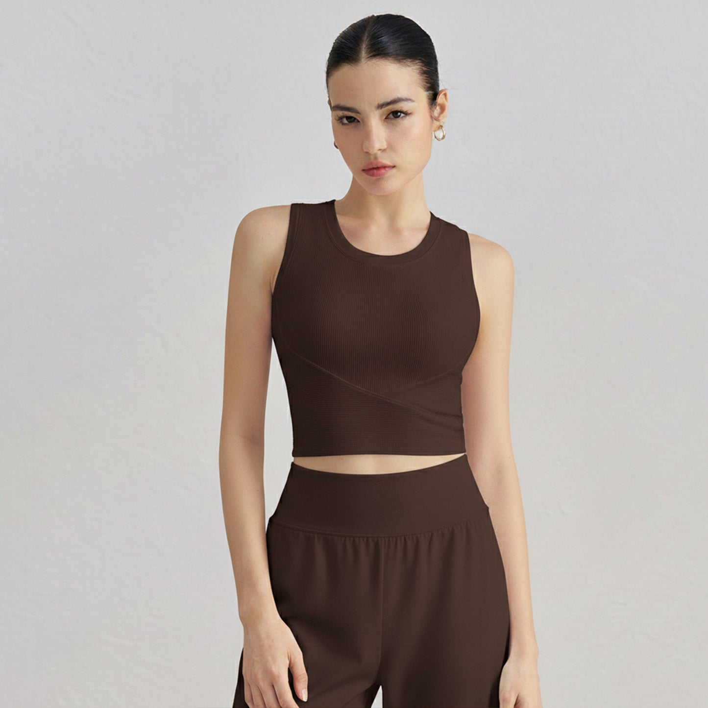 08/2024 update new colors 09/2023 ribbed all-in-one fixed cup sports bra I-shaped beautiful back sports vest slimming and slimming fitness bra