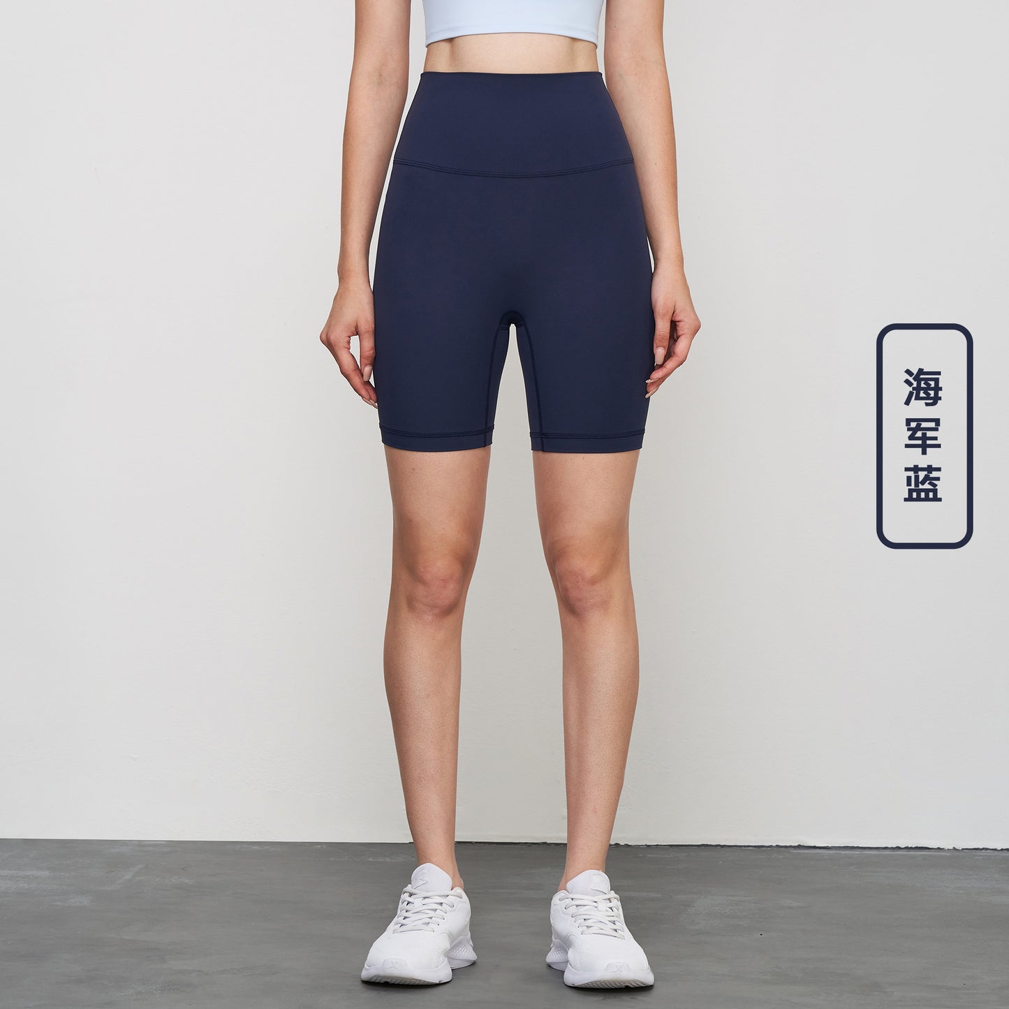 04/2023 NUF New No Size High Waist Abdomen Yoga Three-point Pants One-piece No T Anti-light Sports Shorts Women