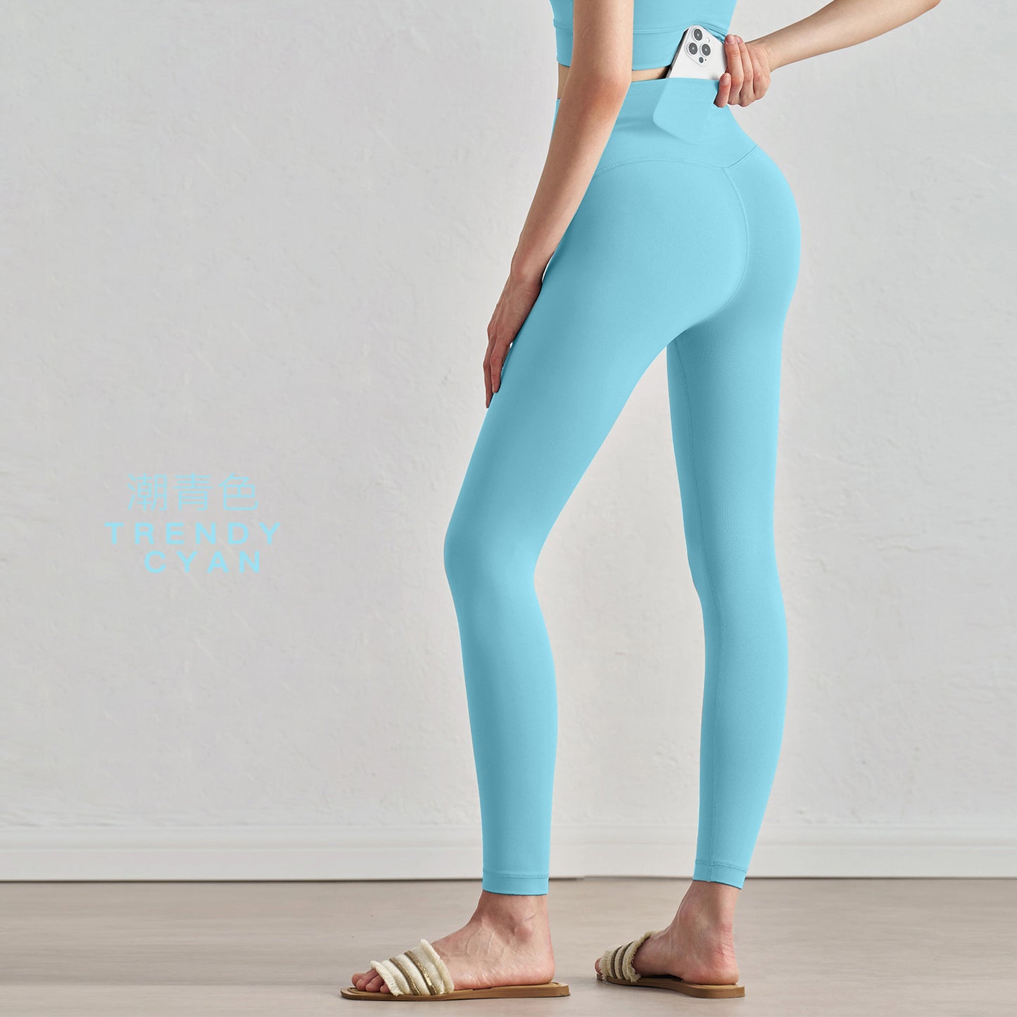 08/2024 Link-3 XY1237 update 51 colors Spring and summer yoga pants brushed sports fitness pants women's nude high waist hip-lifting abdomen high-end yoga clothing tights