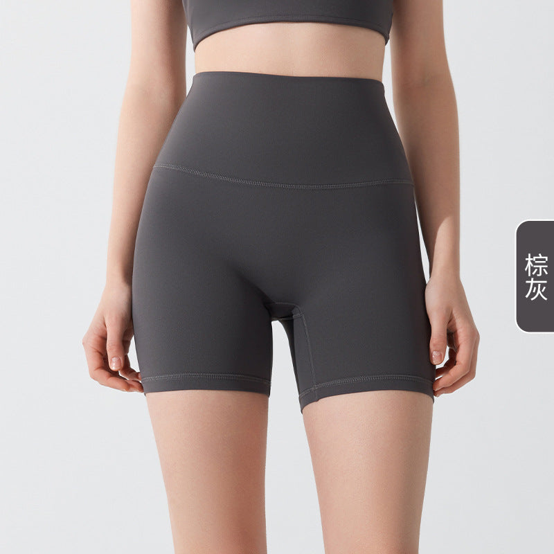 Cloud sense Lycra no size yoga pants high waist peach hip lift high elastic fitness yoga clothing sports tight three-point pants