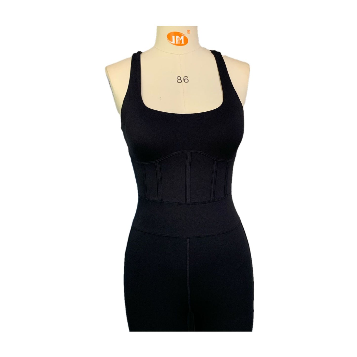 New sleeveless bodysuit one-piece fitness suit women's sports yoga suit yoga one-piece suit