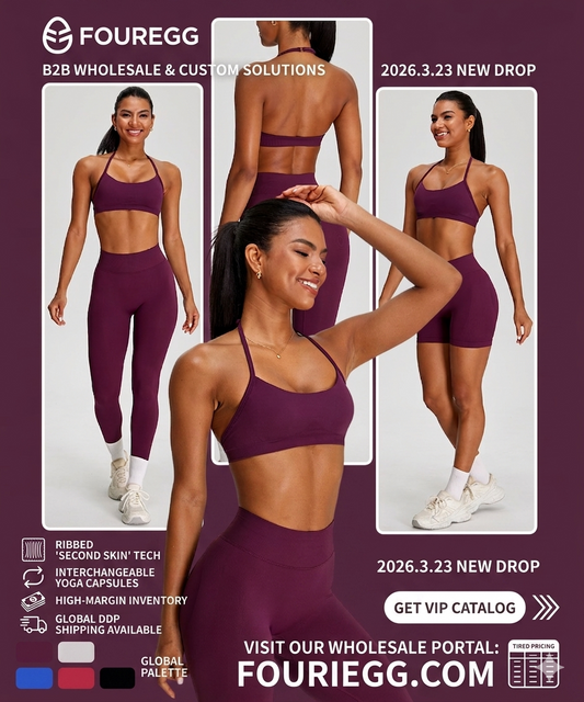 Wholesale Seamless Halter Sports Bras: Why Adjustable Push-Up Yoga Bras Are Trending in the US & EU in 2026