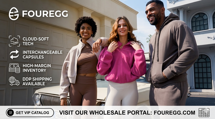 Wholesale custom yoga cloths supplier fouregg