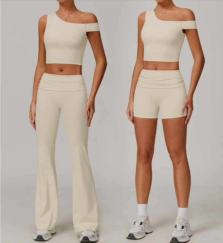 Wholesale recyclable fabric yoga wear fouregg