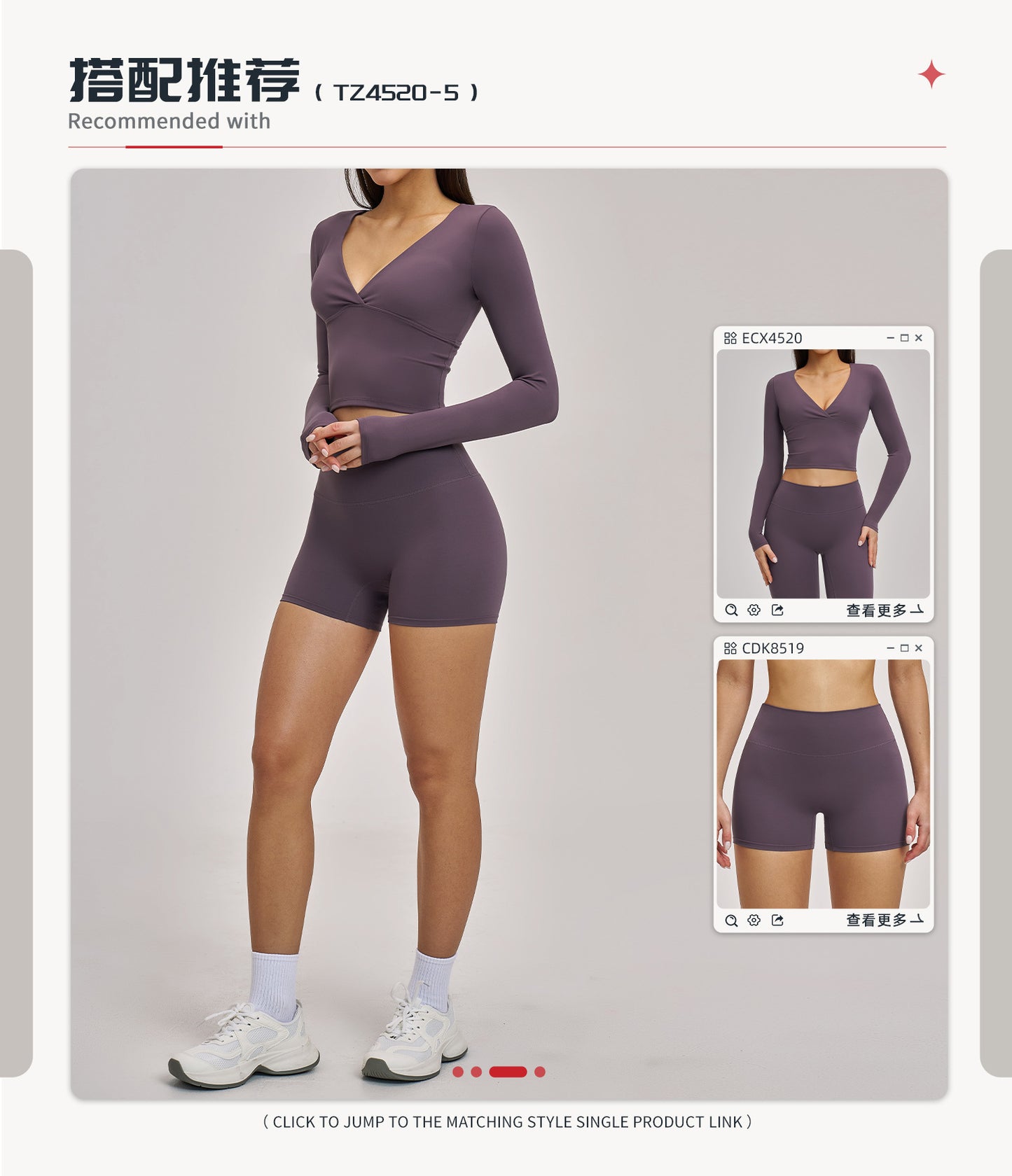 03/2026 European and American style long-sleeved yoga suit, sports running halter neck fitness suit, brushed backless yoga wear 4520