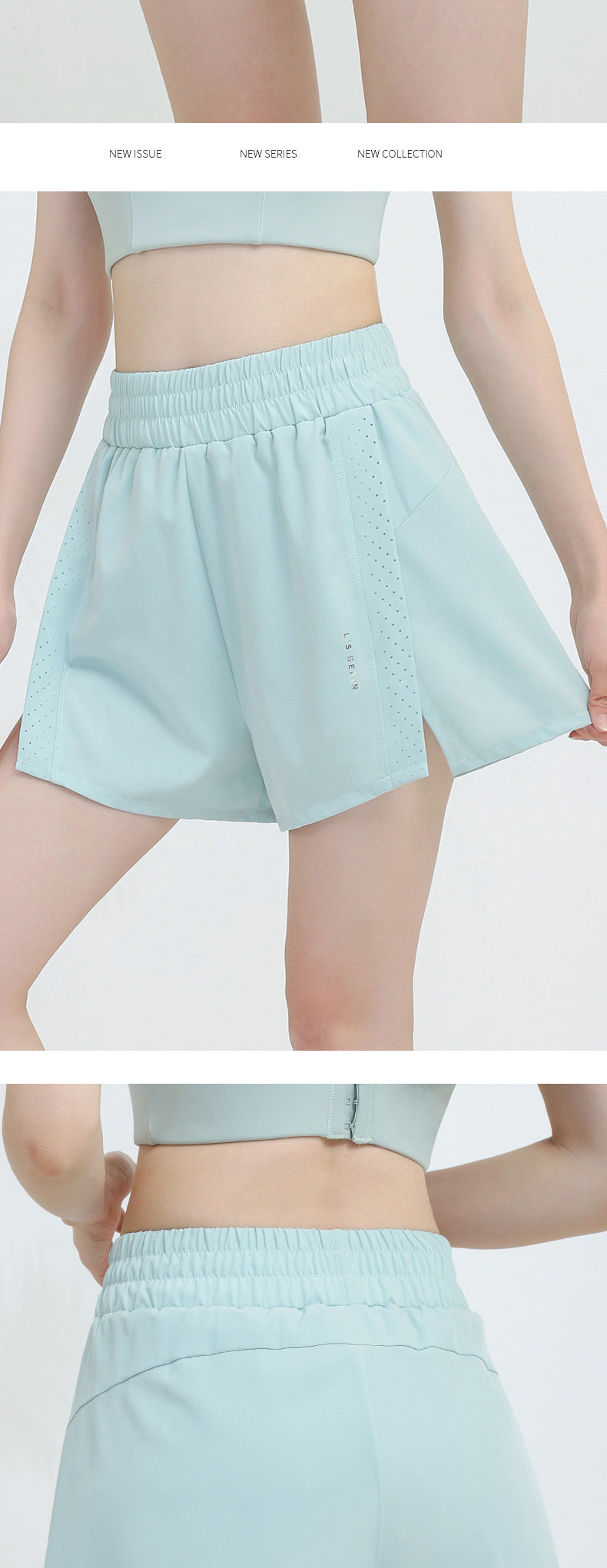 Sports loose shorts women's quick-drying thin breathable easy-to-wear and take-off running yoga training fitness pants