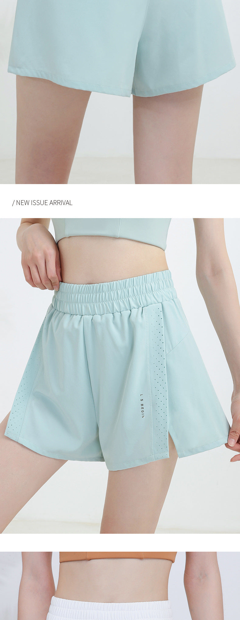 Sports loose shorts women's quick-drying thin breathable easy-to-wear and take-off running yoga training fitness pants