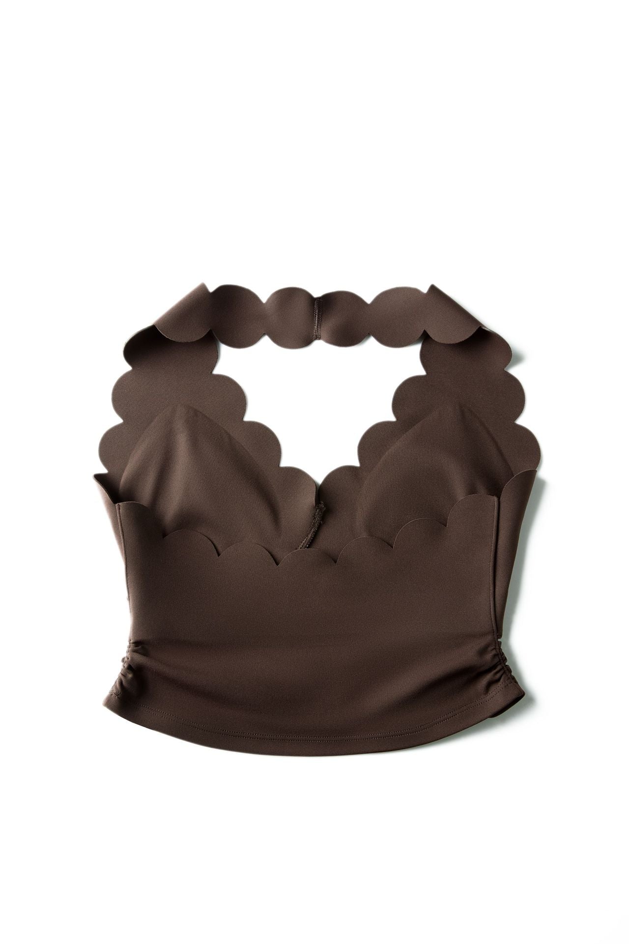01/2026Soutien-gorge de sport en forme de goutte d'eau à encolure dos nu pour grandes tailles, soutien-gorge de sport avec soutien latéral de la poitrine, débardeur de fitness révélant la taille