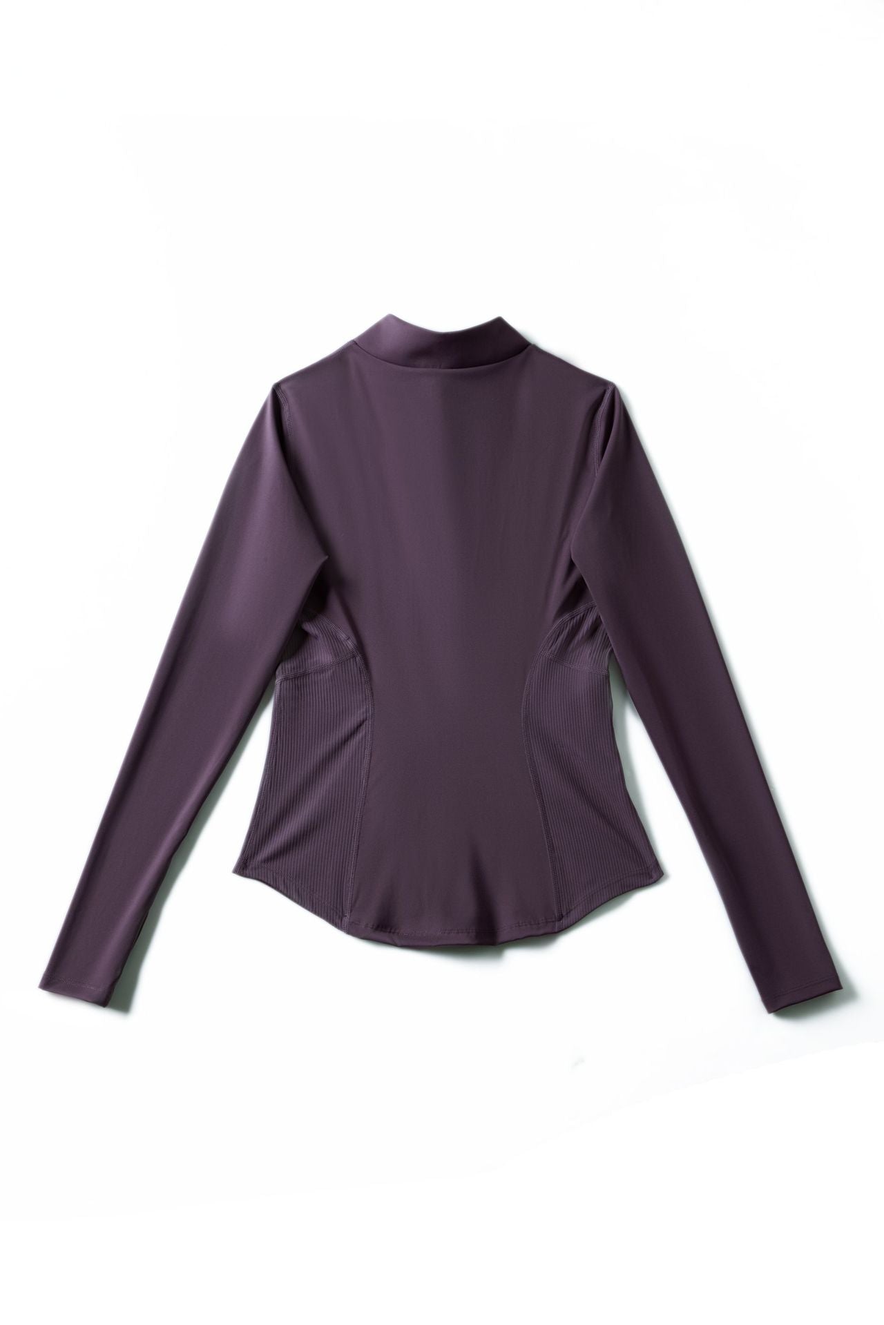 01/2026 Vêtements de yoga grande taille à manches longues pour femmes, veste de sport à fermeture éclair séchage rapide, haut de sport de fitness à manches longues