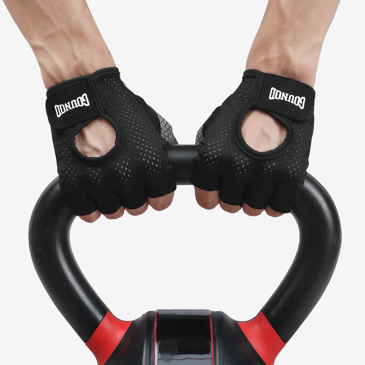 Half-finger fitness sports gloves thin sports sweat-absorbent non-slip hand protection training horizontal bar riding gloves outdoor gloves