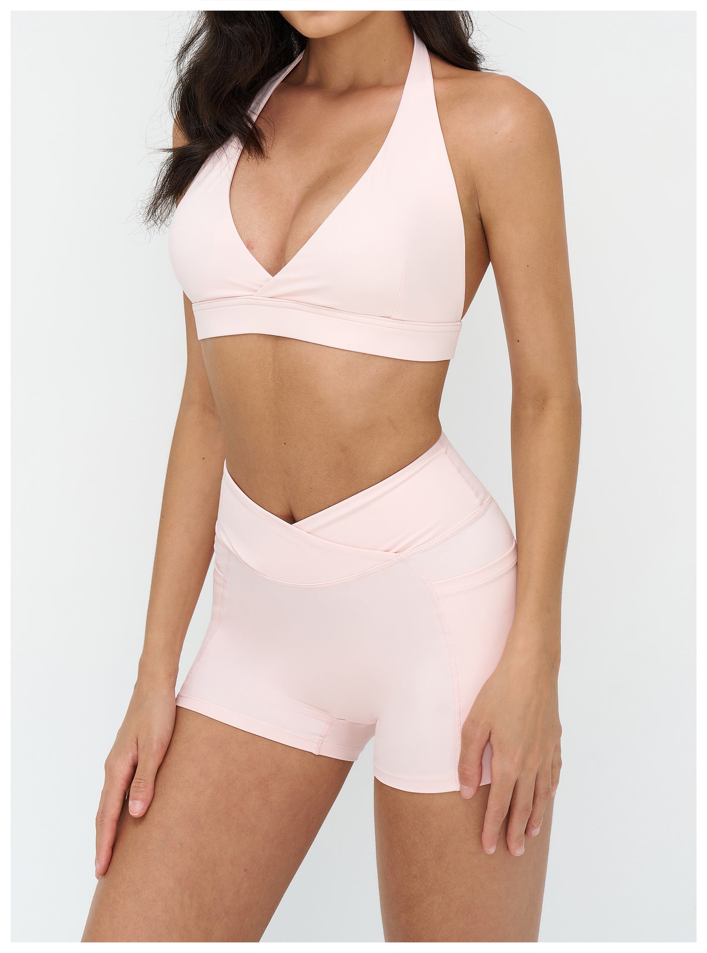 12/2025 Yoga bra with cross-V-neck, fashionable and beautiful back, sports bra, fitness and running sports underwear, 4518