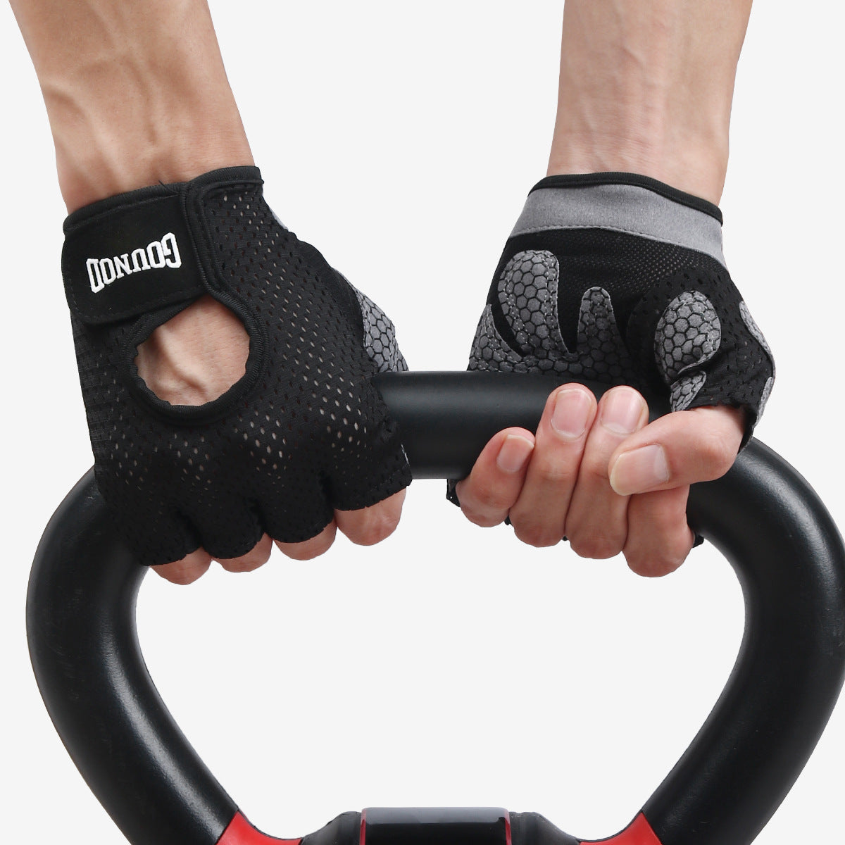 Half-finger fitness sports gloves thin sports sweat-absorbent non-slip hand protection training horizontal bar riding gloves outdoor gloves
