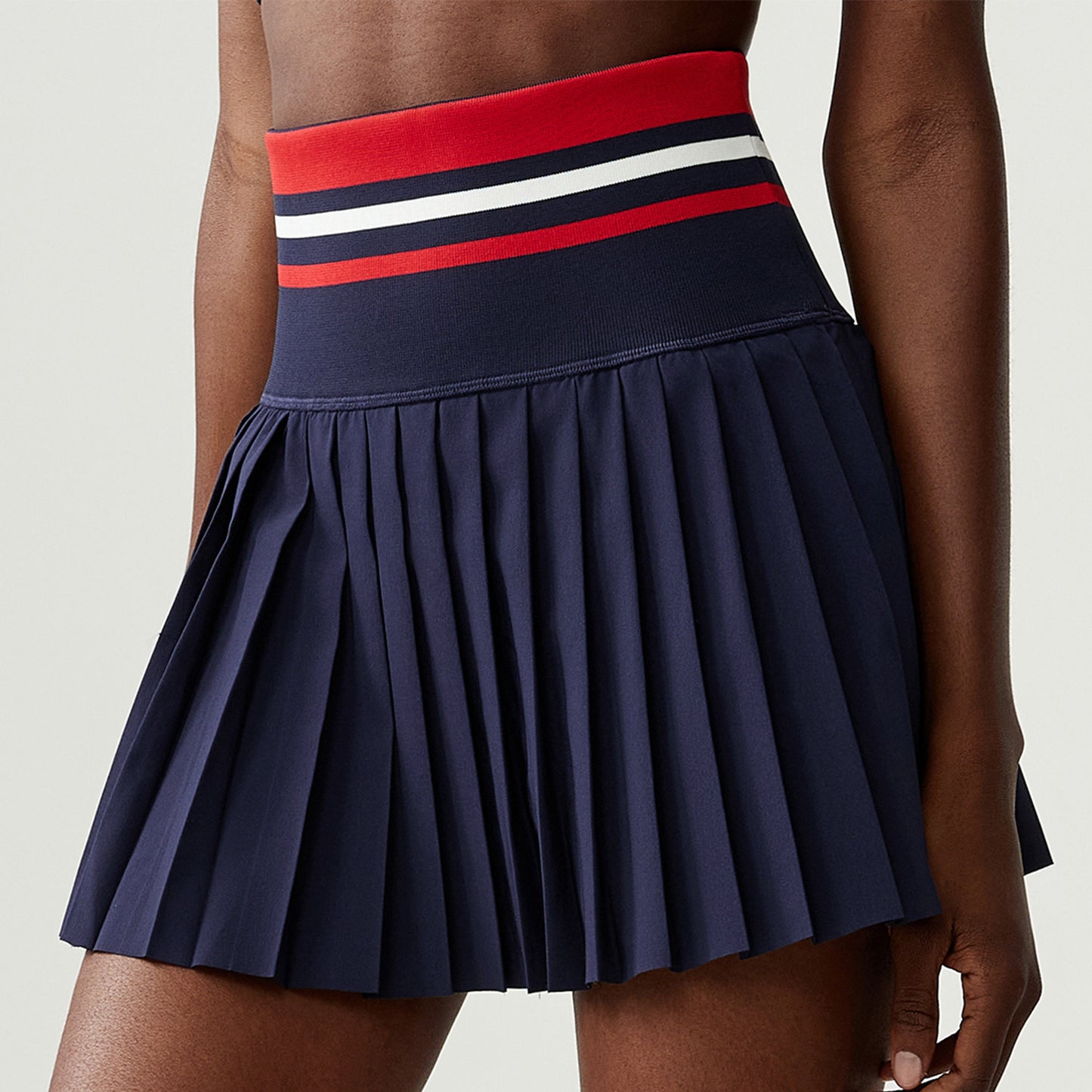 09/2024 high waist threaded sports fitness short skirt for women to prevent exposure, outdoor quick-drying large size running badminton tennis skirt