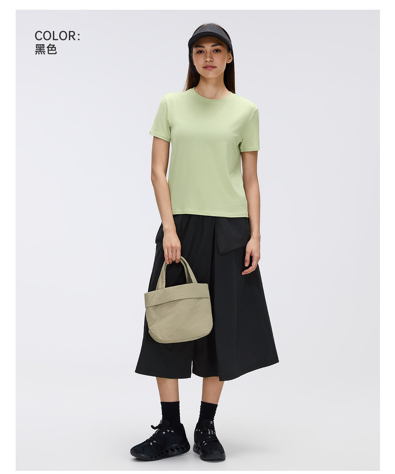 02/2026 Lightweight outdoor water-repellent mountain style sports skirt for women, simple and versatile mid-length casual workwear skirt D26048