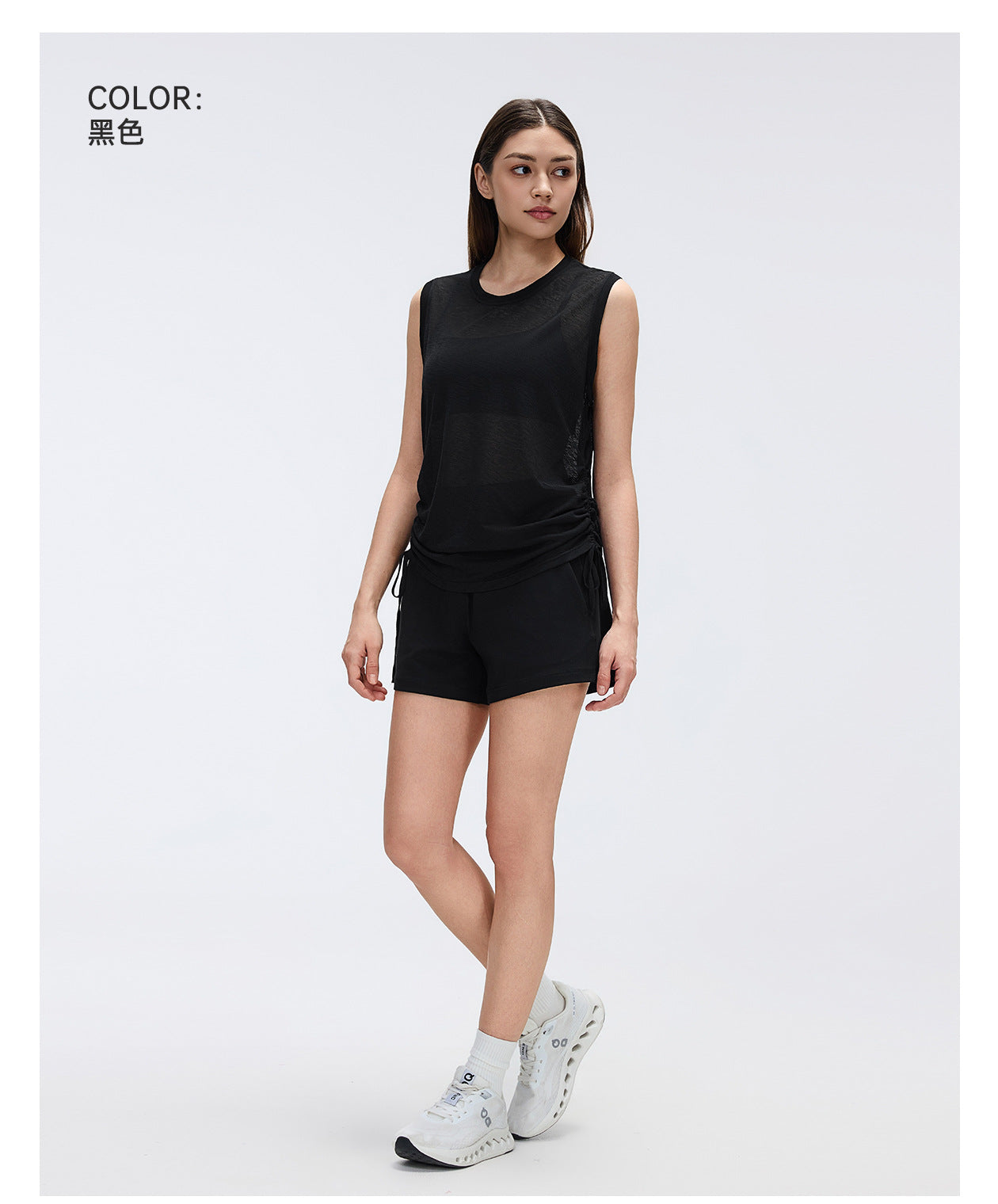 02/2026 Women's Summer High-Waisted Loose-Fit Sports and Casual Shorts for Running, Training, Fitness, and Yoga (D26076)