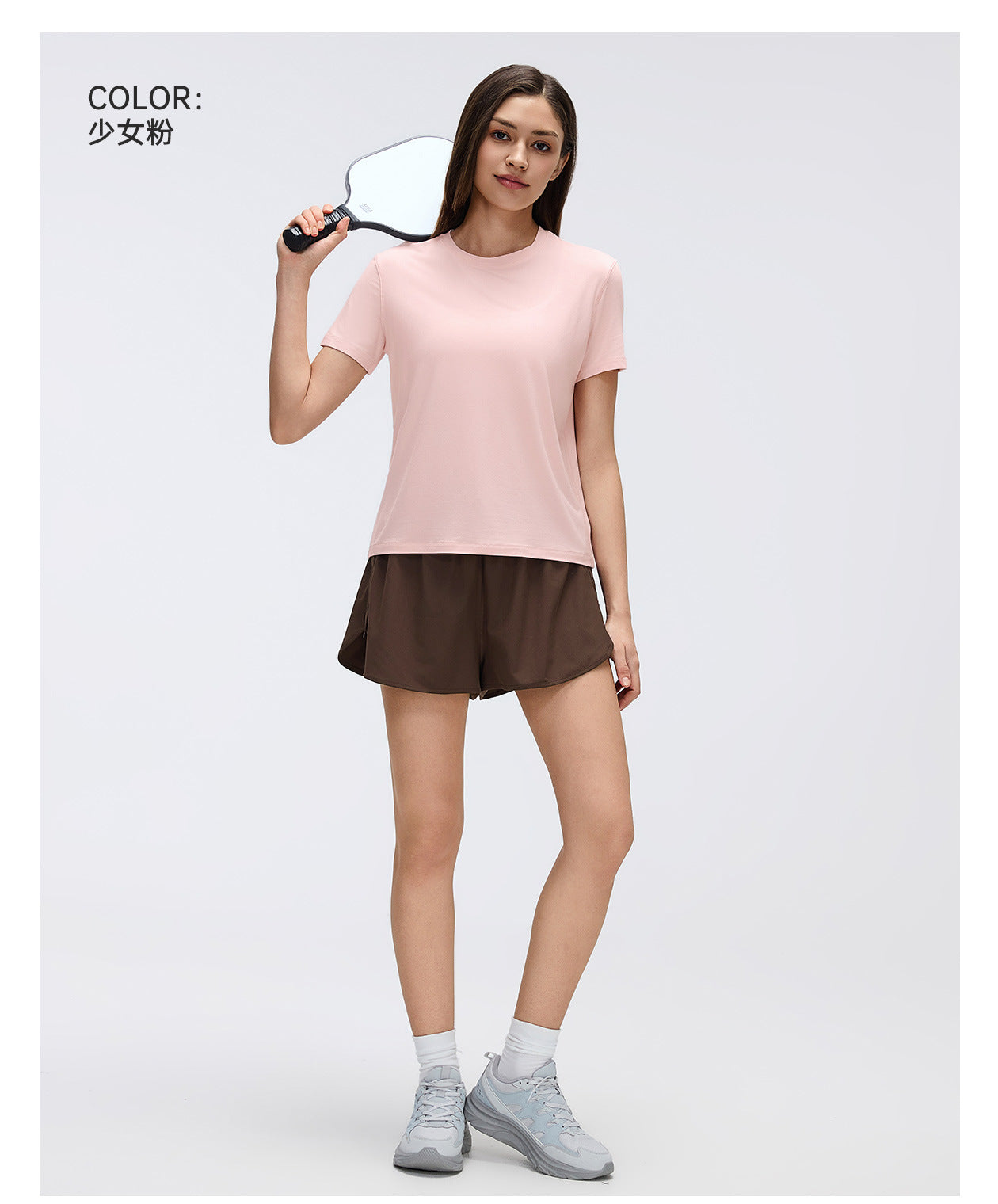 02/2026 Women's Summer Crew Neck Short Sleeve T-Shirt, Quick-Drying, Breathable, Running, Fitness, Casual Sports, Yoga, Short Sleeve, D26072