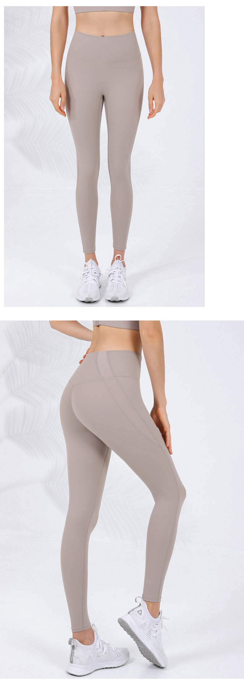 2023.09 ribbed New autumn and winter slim-waist threaded pressurized sports trousers for women, high-waisted, tight-fitting, tummy-tightening, butt-lifting, zero-embarrassment zone yoga pants