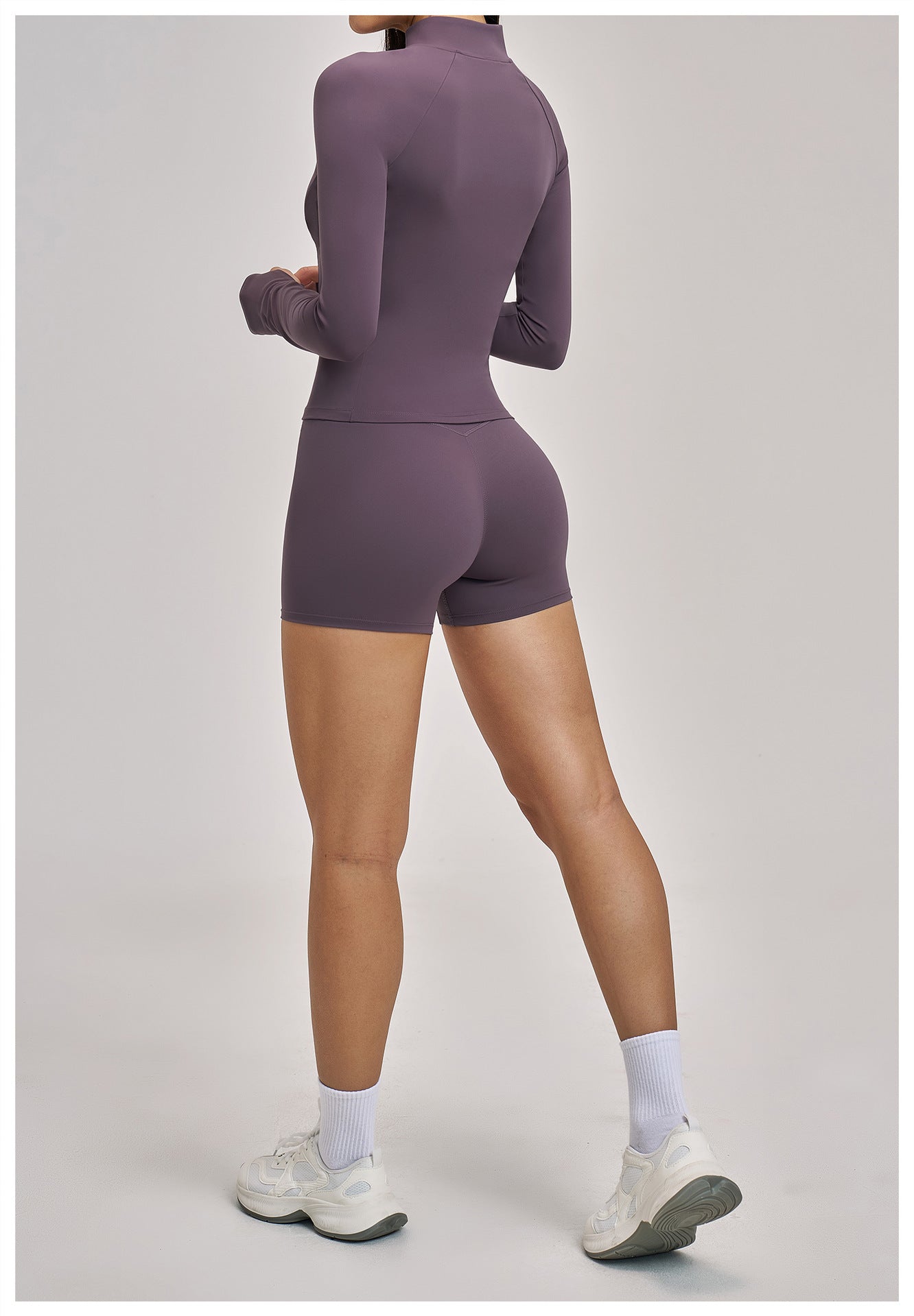 03/2026 Spring Yoga Set Casual Fitness Suit Women's Outdoor Running Sports Three-Piece Set 4510