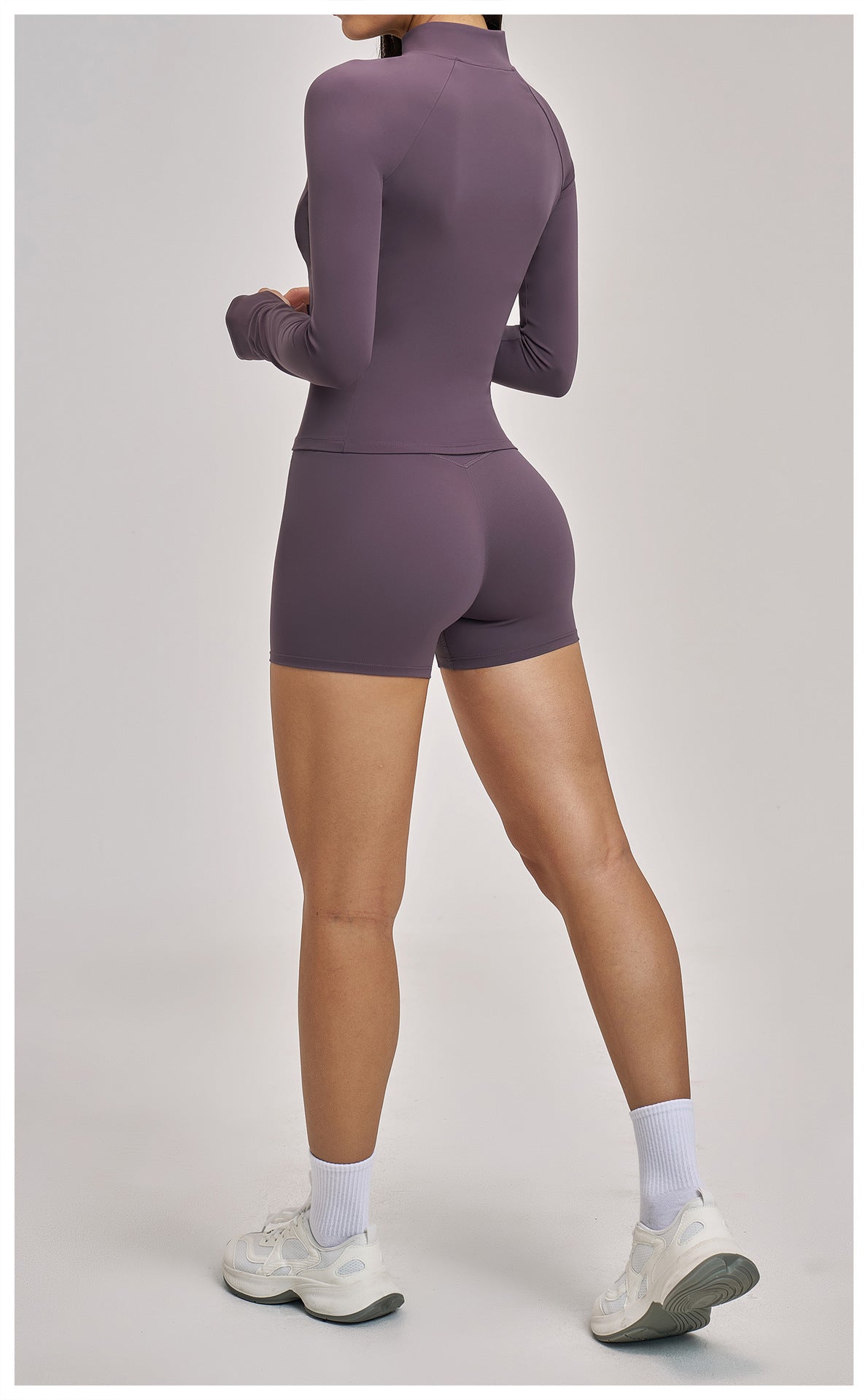 03/2026 Spring Yoga Set Casual Fitness Suit Women's Outdoor Running Sports Three-Piece Set 4510
