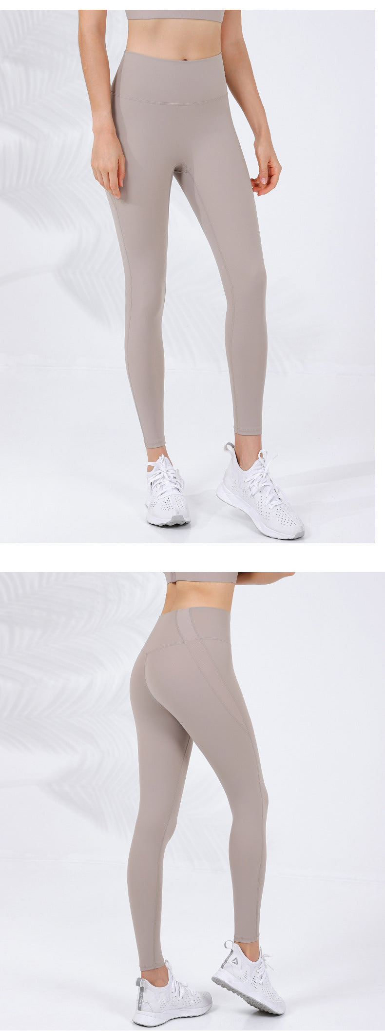 2023.09 ribbed New autumn and winter slim-waist threaded pressurized sports trousers for women, high-waisted, tight-fitting, tummy-tightening, butt-lifting, zero-embarrassment zone yoga pants