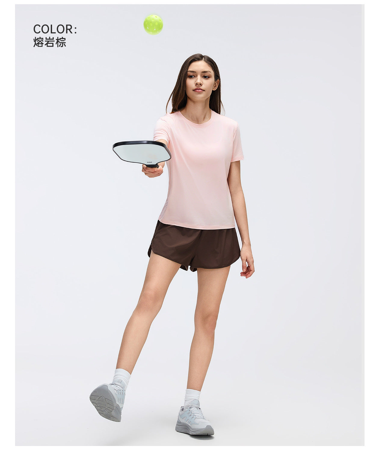 02/2026 Women's quick-drying training and fitness shorts, summer outdoor running shorts, loose and breathable sports yoga pants D26069