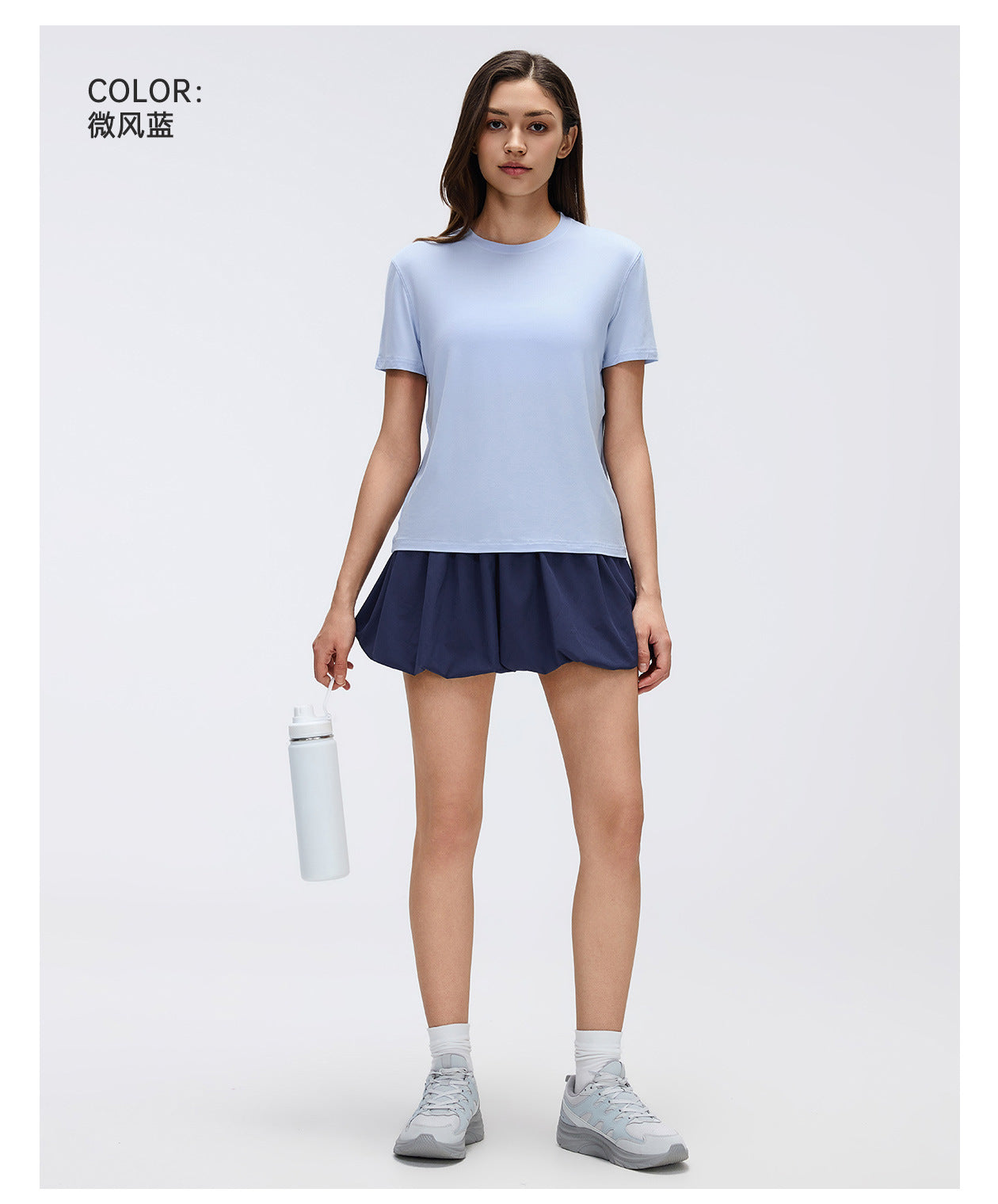 02/2026 Women's Summer Crew Neck Short Sleeve T-Shirt, Quick-Drying, Breathable, Running, Fitness, Casual Sports, Yoga, Short Sleeve, D26072