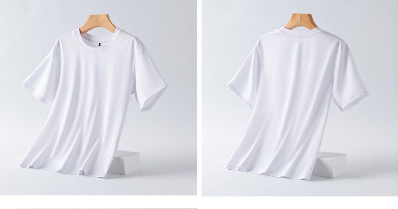 Short-sleeved t-shirt women's linen cotton 2023 spring and summer new round neck solid color top short-sleeved women's half-sleeved bottoming shirt