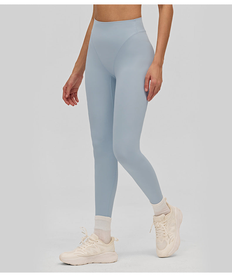 03/2026 FOUREGG Pantalon de yoga taille haute pour femme, avec empiècements latéraux sans couture, contrôle du ventre, pantalon de fitness, adapté comme vêtement d'extérieur, pour la course, le sport et comme collant.