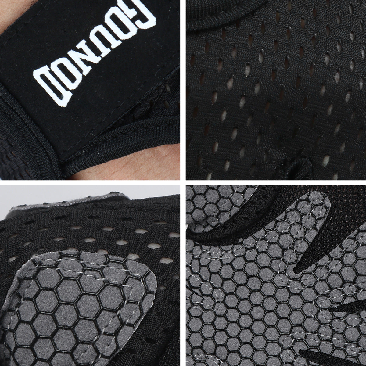 Half-finger fitness sports gloves thin sports sweat-absorbent non-slip hand protection training horizontal bar riding gloves outdoor gloves