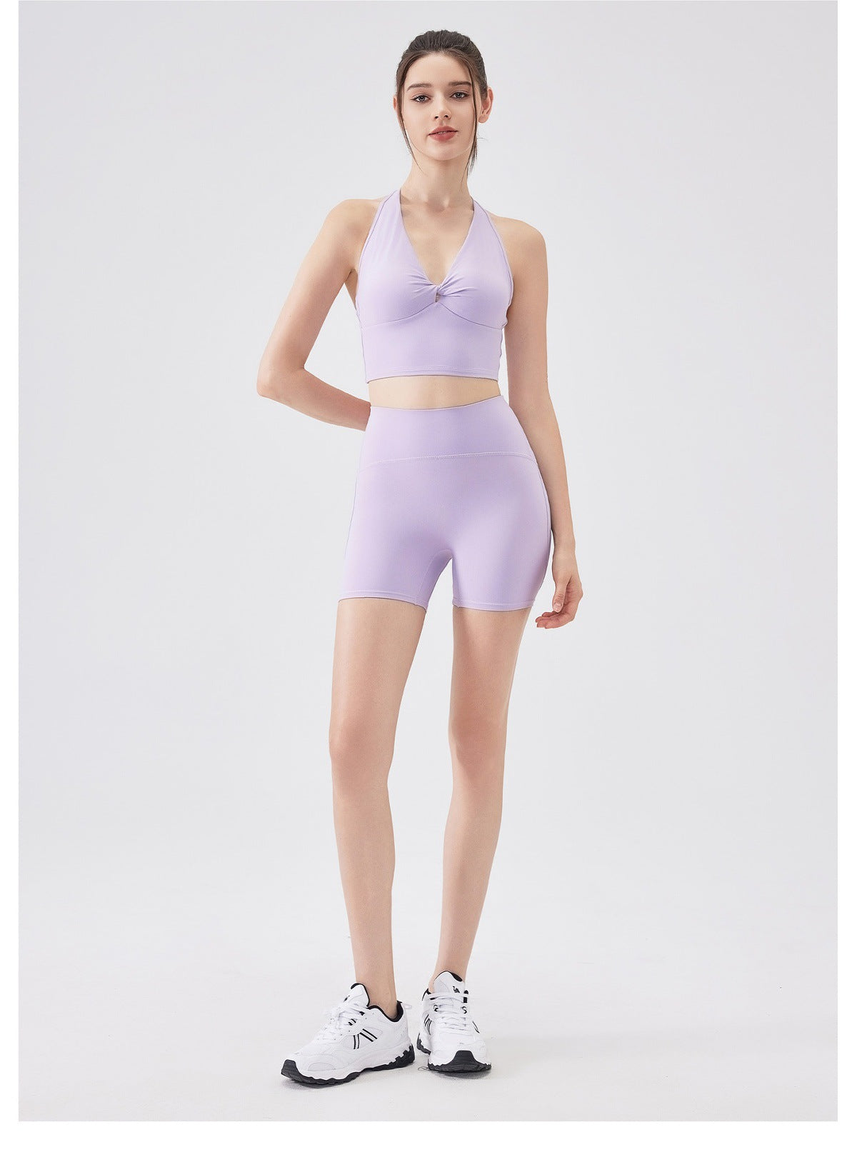 12/2025 Three-point high elastic tight-fitting hip-lifting shorts for womenfouregg Innovative One-Piece Booty Lifting Shorts: No-Show Underline, Back Pocket Activewear for Bulk Order