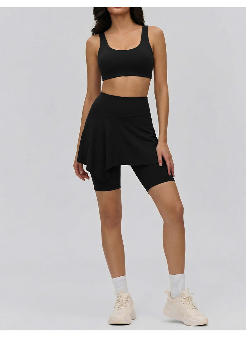03/2026 Women's Yoga Outfit Set with Removable Pads, Sports Bra, Tight Fit, Breathable, Fitness Set