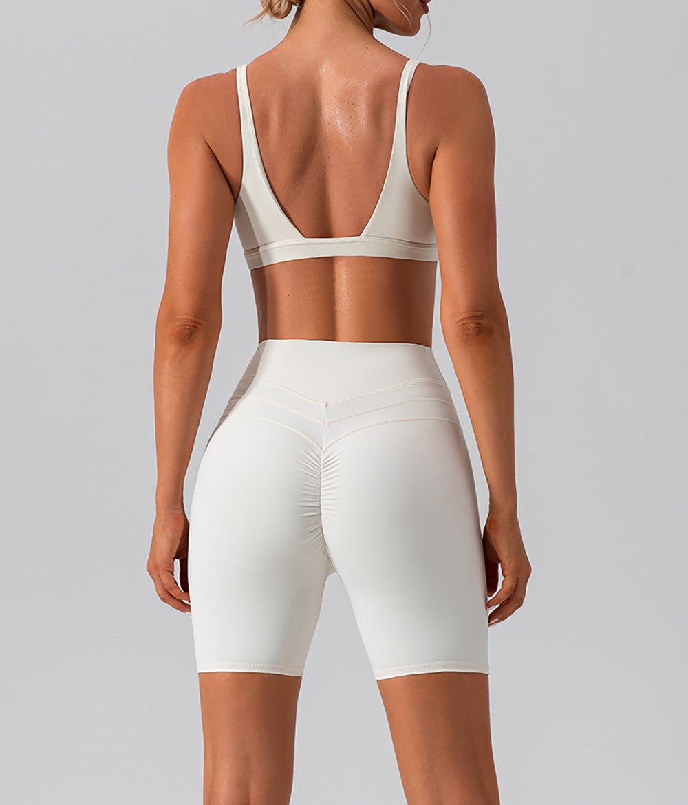 23.7 high-strength yoga bra shockproof tight sports brs underwear Pilates running fitness vest female