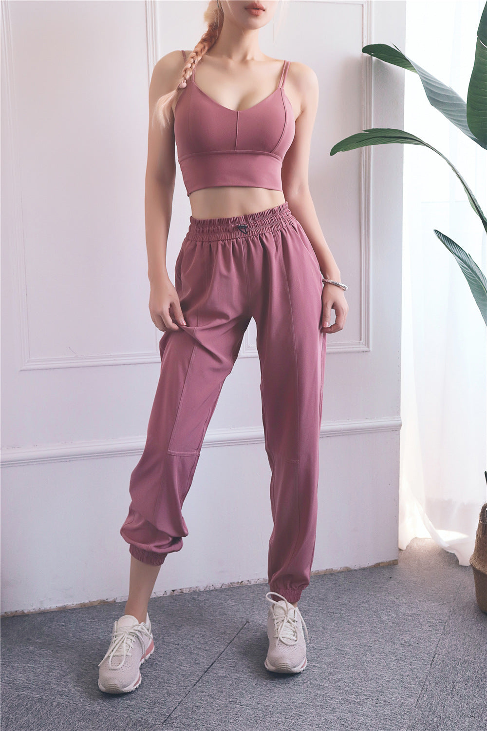 2023.08 Running sunscreen quick-drying fitness pants High waist training sports peach hip pants