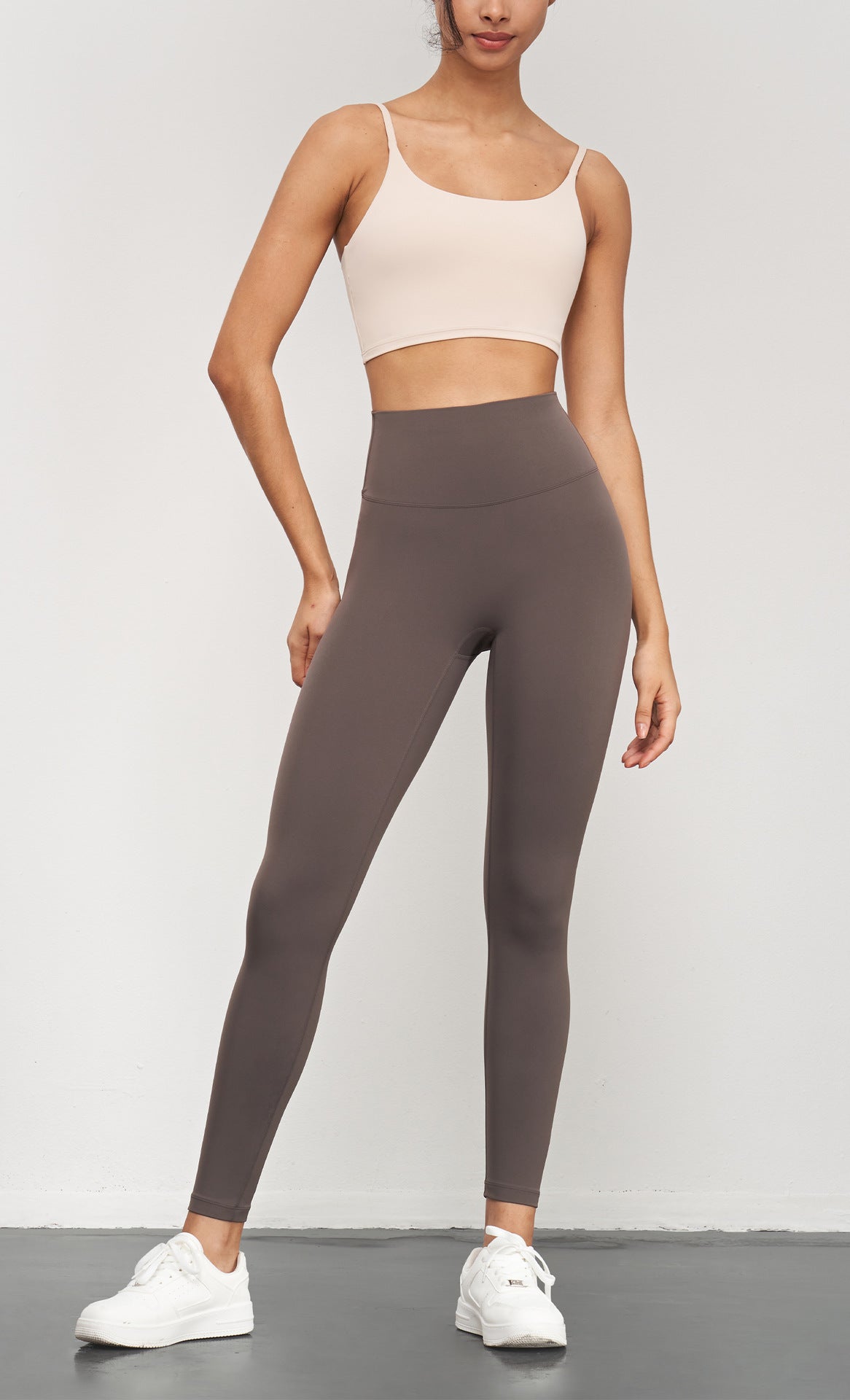 2023.08 NULS youth version 5A antibacterial yoga trousers female peach buttocks sports leggings abdomen fitness leggings