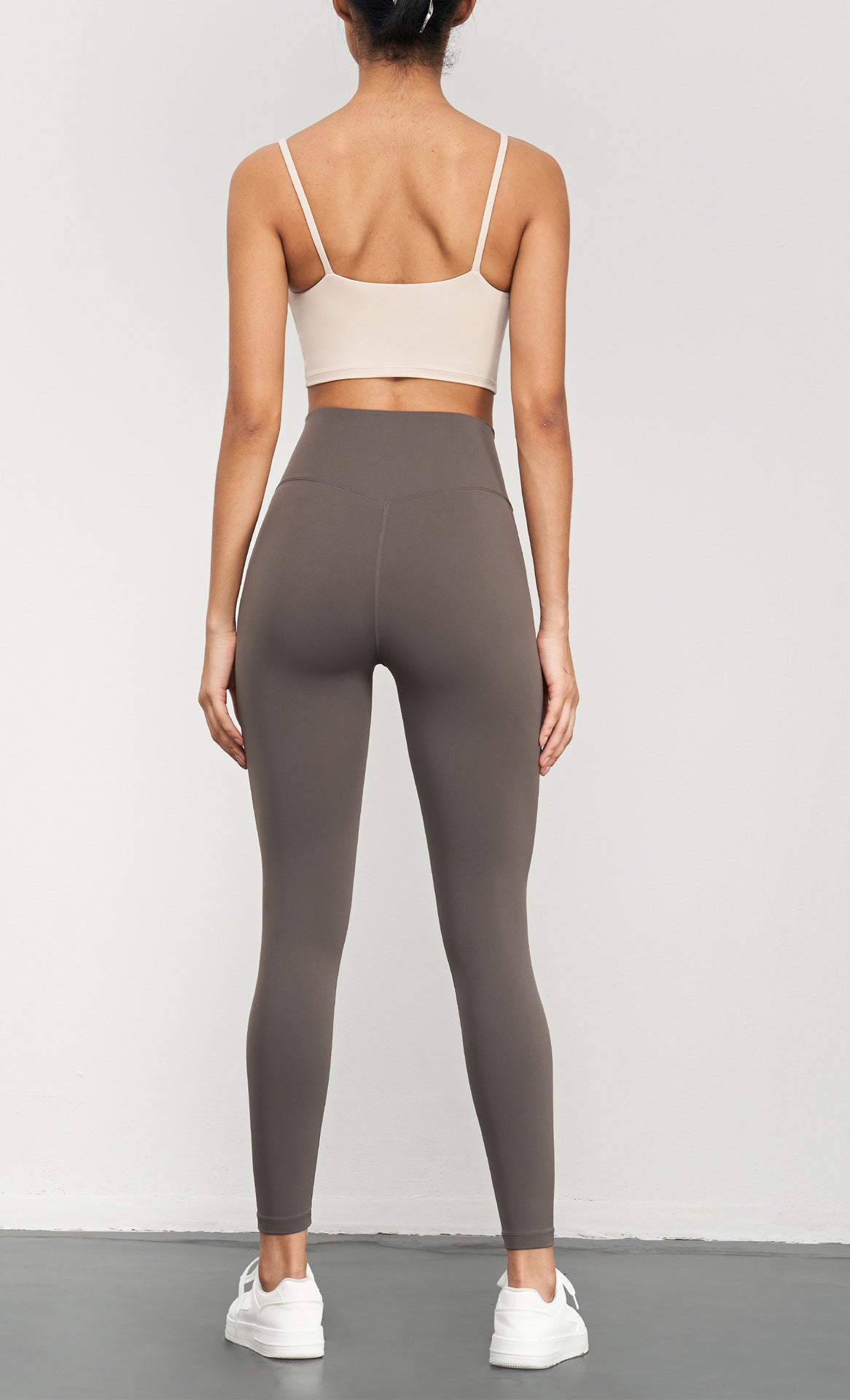 2023.08 NULS youth version 5A antibacterial yoga trousers female peach buttocks sports leggings abdomen fitness leggings