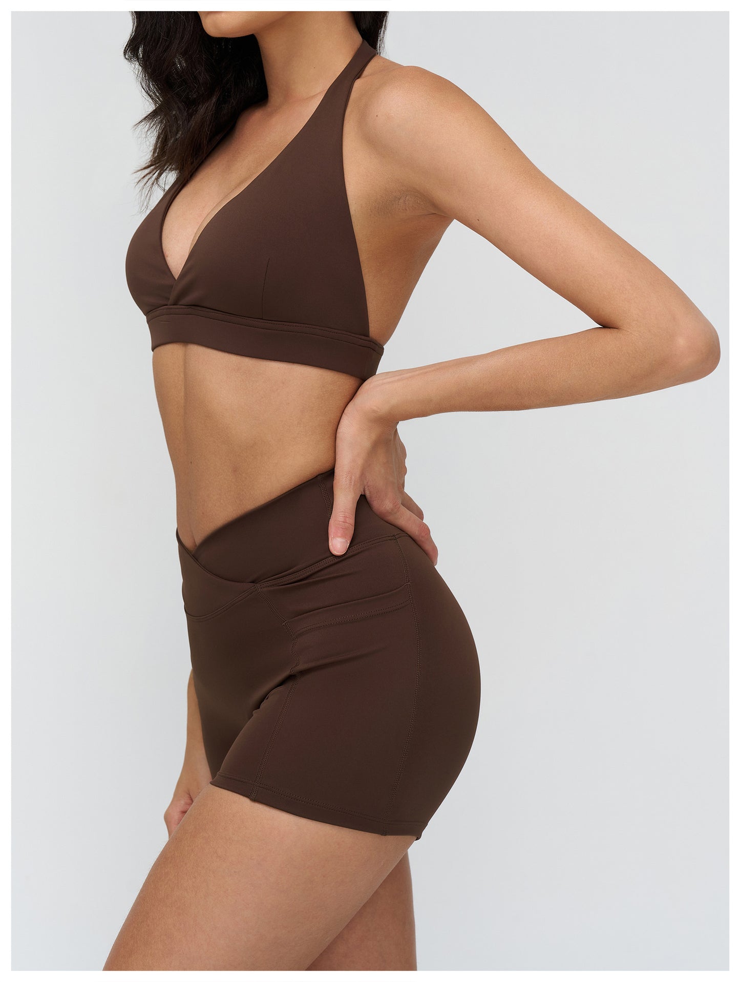 12/2025 Yoga bra with cross-V-neck, fashionable and beautiful back, sports bra, fitness and running sports underwear, 4518