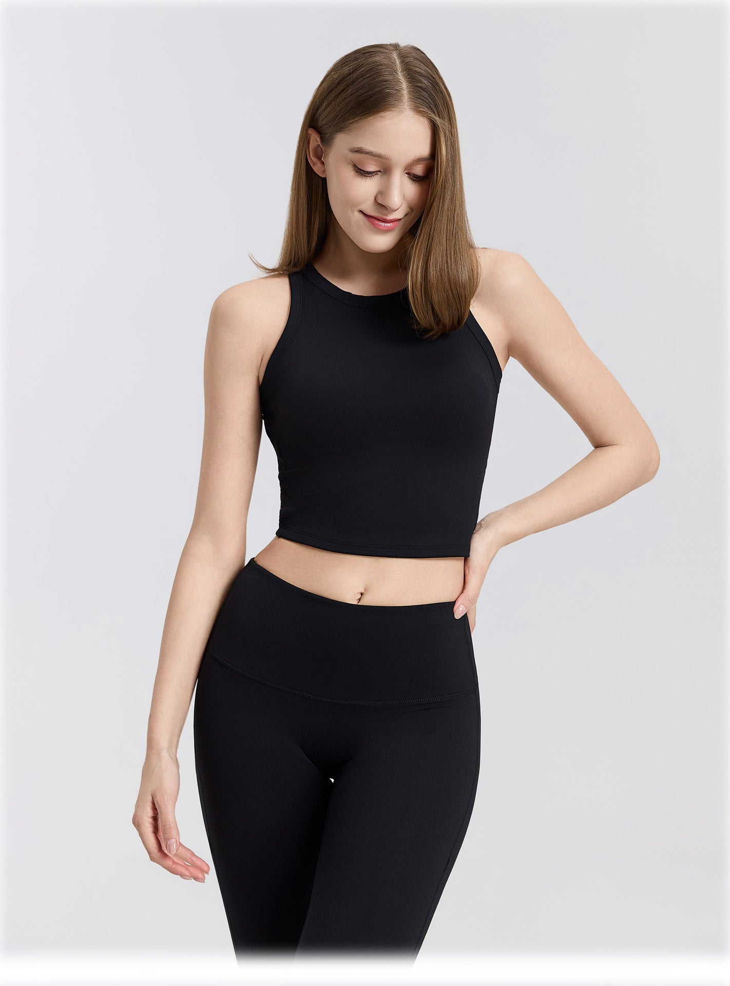 01/2026 Sujetador deportivo calado para mujer, tipo nube, con soporte, sin espalda, abotonado, para yoga, de secado rápido, ropa interior deportiva adelgazante