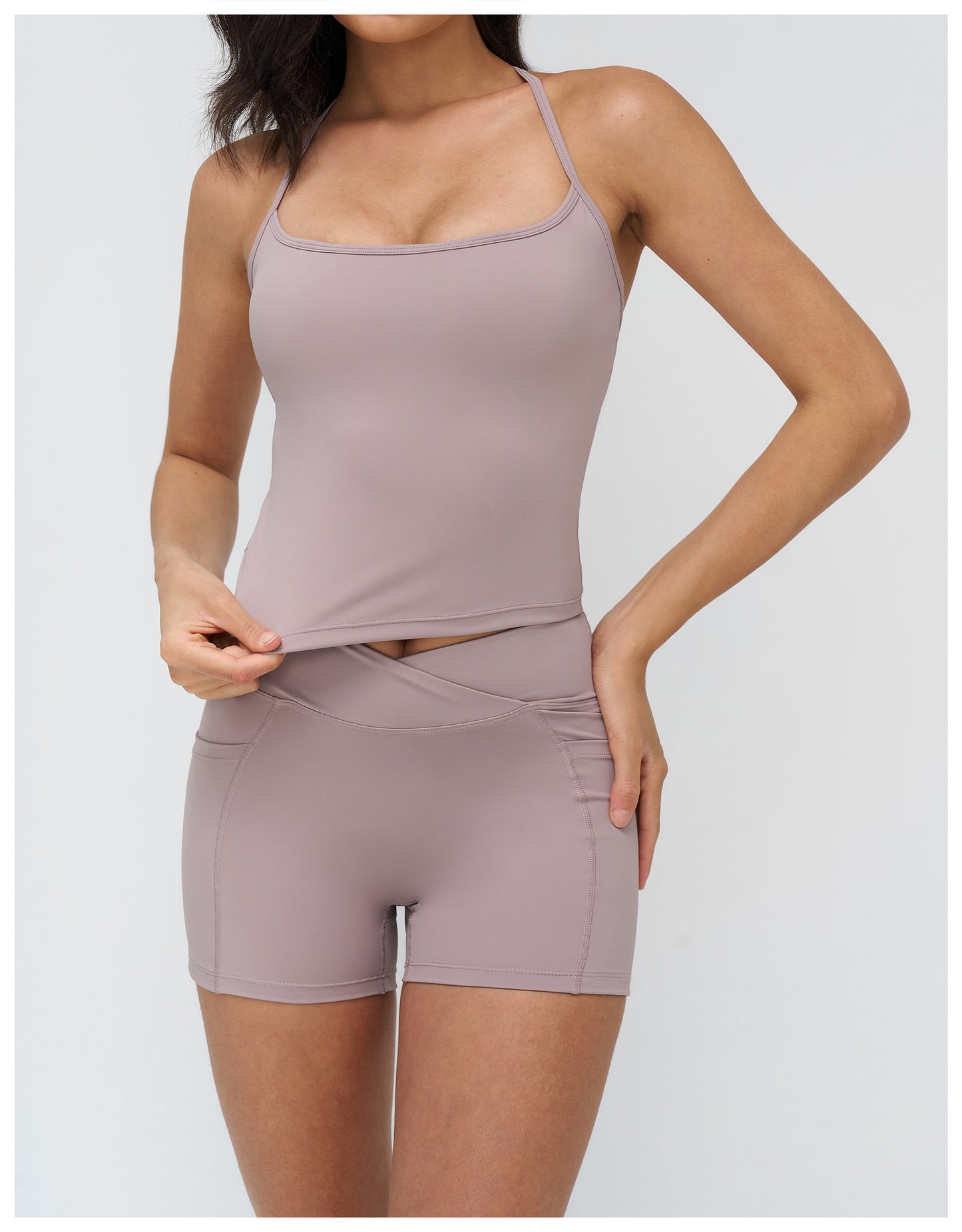 12/2025 Yoga vest, I-shaped beautiful back, tight outdoor sports underwear, running fitness sports vest, 4518 -