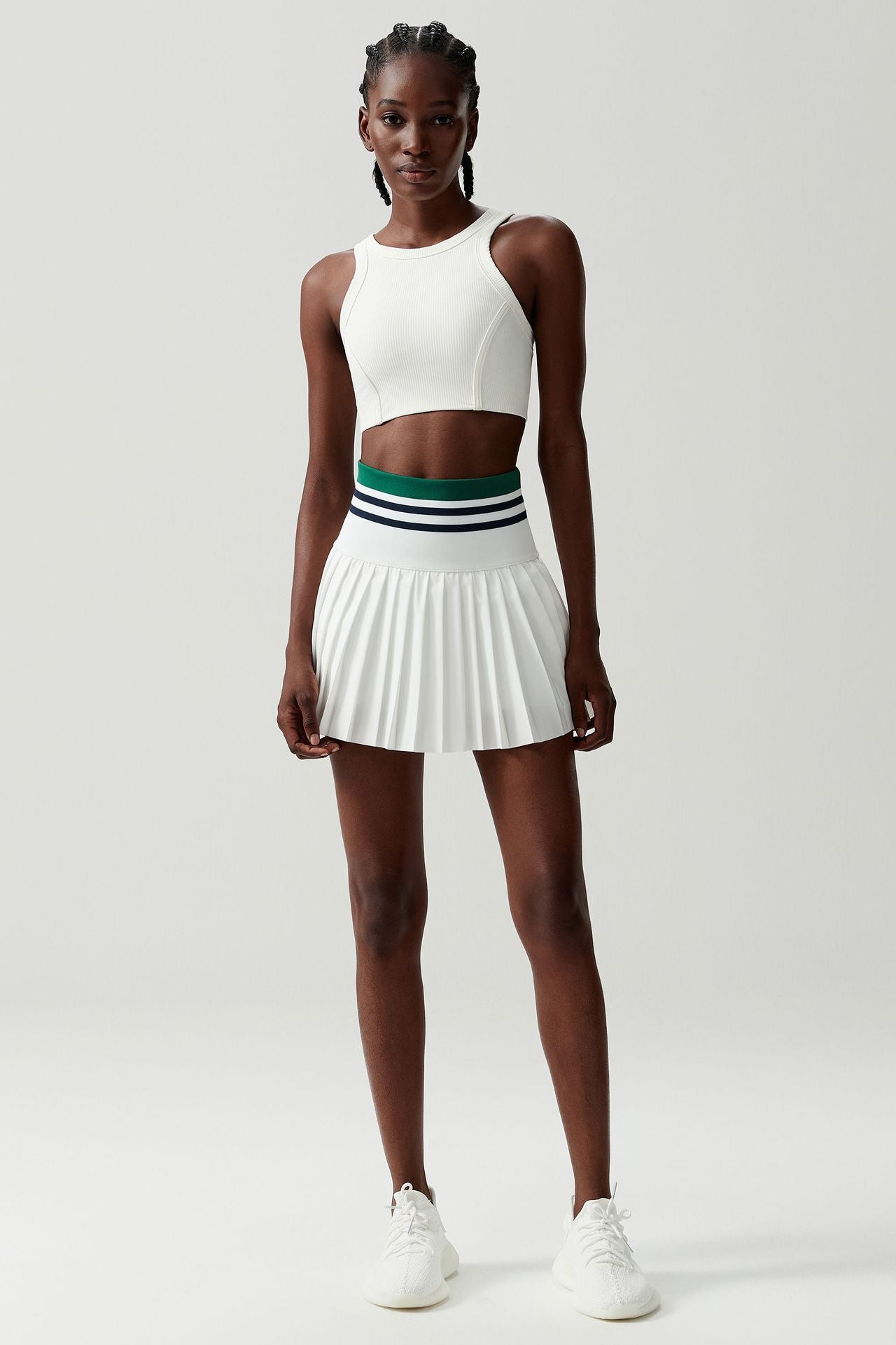 09/2024  sports fitness yoga suits for women, anti-exposure large size quick-drying two-piece suits, badminton tennis clothing