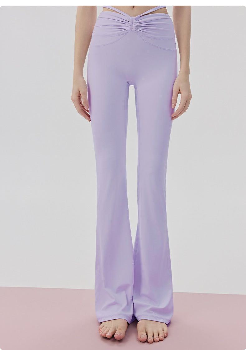 01/2026 Cooling Yoga Set Two-Piece Set with High-End Feel, Padded Bra, Pilates, Nude Comfort Fitness Wear Sports Set for Women