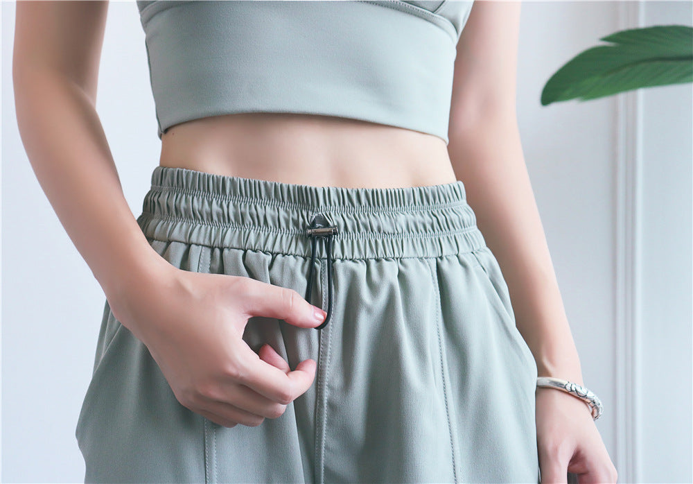 2023.08 Running sunscreen quick-drying fitness pants High waist training sports peach hip pants